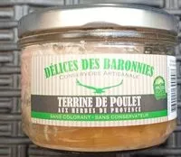 Mängden socker i Terrine de poulet aux herbes de provence