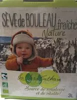 Mängden socker i Sève de Bouleau fraiche Nature