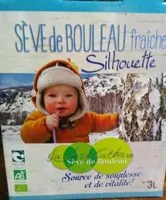 Mängden socker i Seve de bouleau fraiche Silhouette