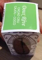 Mängden socker i Doux rêves - cacao cru cajou-coco