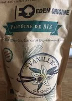 Mängden socker i Protéine de riz vanille