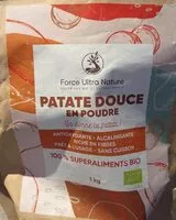 Mängden socker i Patate douce en poudre