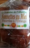 Mängden socker i Nonnettes au miel fourrées à l'orange