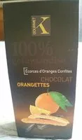 Mängden socker i ORANGETTES  AU CHOCOLAT