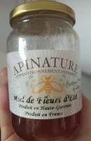 Mängden socker i Miel de fleurs d'été