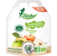 Mängden socker i Pur jus pomme bio