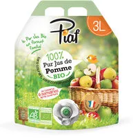 Mängden socker i Pur jus de pomme bio