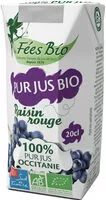 Mängden socker i Pur jus de raisin bio