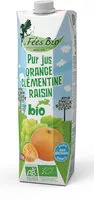 Mängden socker i Pur Jus bio Orange Clémentine Raisin