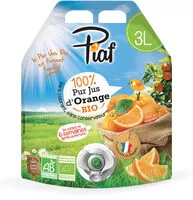 Mängden socker i Pur jus d'orange bio