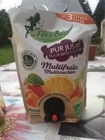 Mängden socker i Pur Jus Bio Multifruits