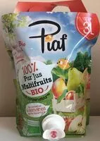 Mängden socker i Pur Jus Multifruits bio