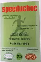 Mängden socker i Speeduchoc nouvelle formule