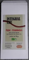 Mängden socker i Intégral cru