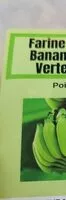 Mängden socker i Farine bananes vertes