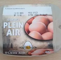 Mängden socker i Œufs plein air