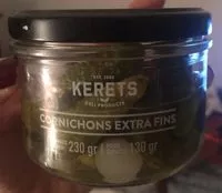 Mängden socker i Cornichon extra fin