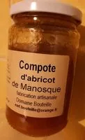Mängden socker i Compote d'abricot de Manosque