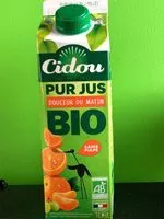 Mängden socker i Pur Jus Douceur d orange bio
