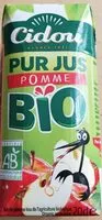 Mängden socker i Pur jus de pomme BIO