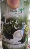 Mängden socker i Lait de coco bio