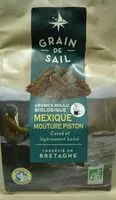 Mängden socker i Arabica moulu Mexique Mouture piston