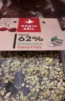 Mängden socker i Chocolat noir pistaches griottes