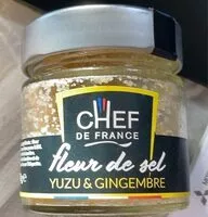 Mängden socker i Fleur de sel