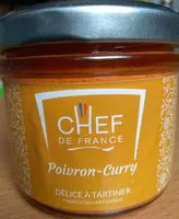 Mängden socker i Tartinade Poivron Curry 100g Chef de France