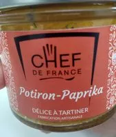 Mängden socker i Délicat à tartiner potiron-paprika