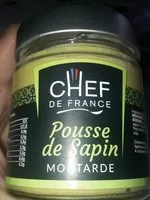 Mängden socker i Moutarde pousse de sapin