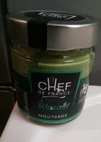 Mängden socker i Wasabi Moutarde