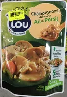 Mängden socker i Champignons de Paris Ail & Persil