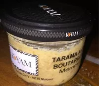 Mängden socker i Tarama a la boutargue