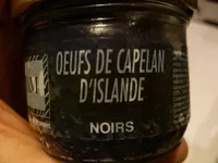 Mängden socker i Œufs de Capelan d'Islande Noirs