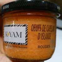 Mängden socker i Œufs de capelan d'Islande rouges Cahser