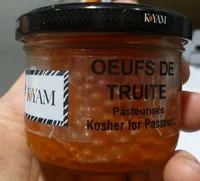 Mängden socker i Oeufs de Truite pasteurisés casher