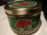 Mängden socker i Rillettes de bison nature