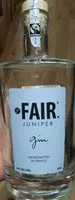 Mängden socker i Fair Juniper Gin