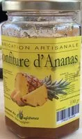 Mängden socker i Confiture d’ananas