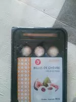 Mängden socker i Billes de chèvre cœur de figue