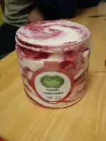 Mängden socker i Yaourt coulis cassis