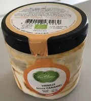 Mängden socker i Glace vanille sauce caramel