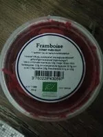 Mängden socker i Framboise sorbet plein fruit