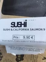 Mängden socker i Sushi& California Saumon 9