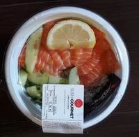 Mängden socker i Chirashi saumon