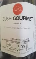 Mängden socker i Sushi