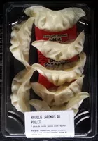 Mängden socker i Raviolis japonais au poulet