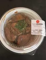 Mängden socker i Nouilles sautées au poulet