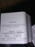 Mängden socker i Sushi